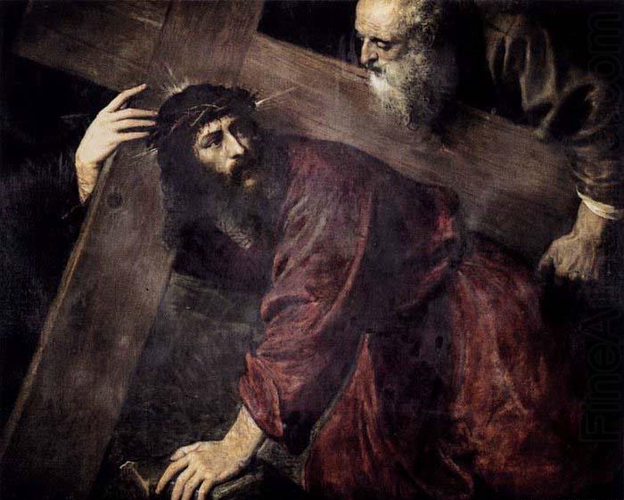TIZIANO Vecellio Christ Carrying the Cross china oil painting image